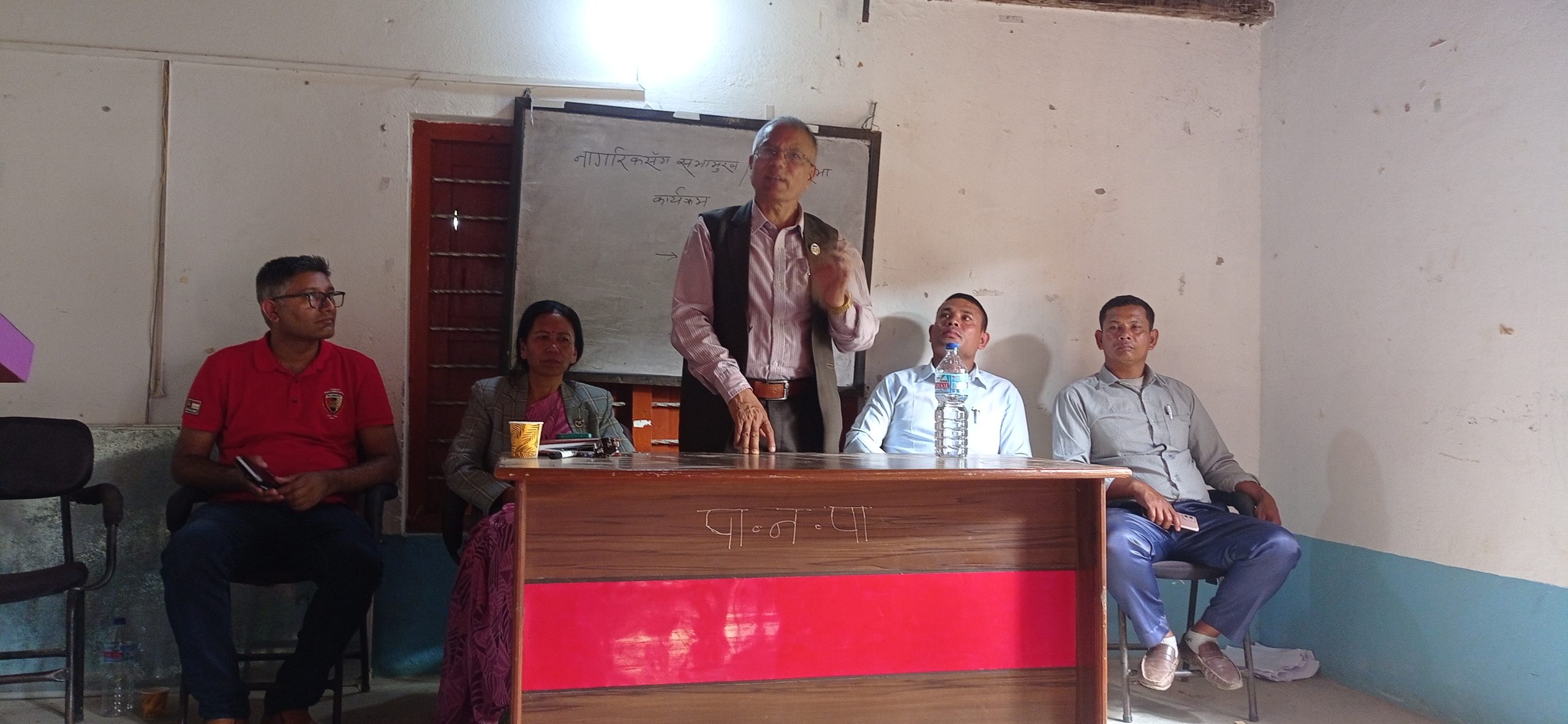 गण्डकी प्रदेश सभाका सभामुख पालुङटार ७ बिरुवाटारमा