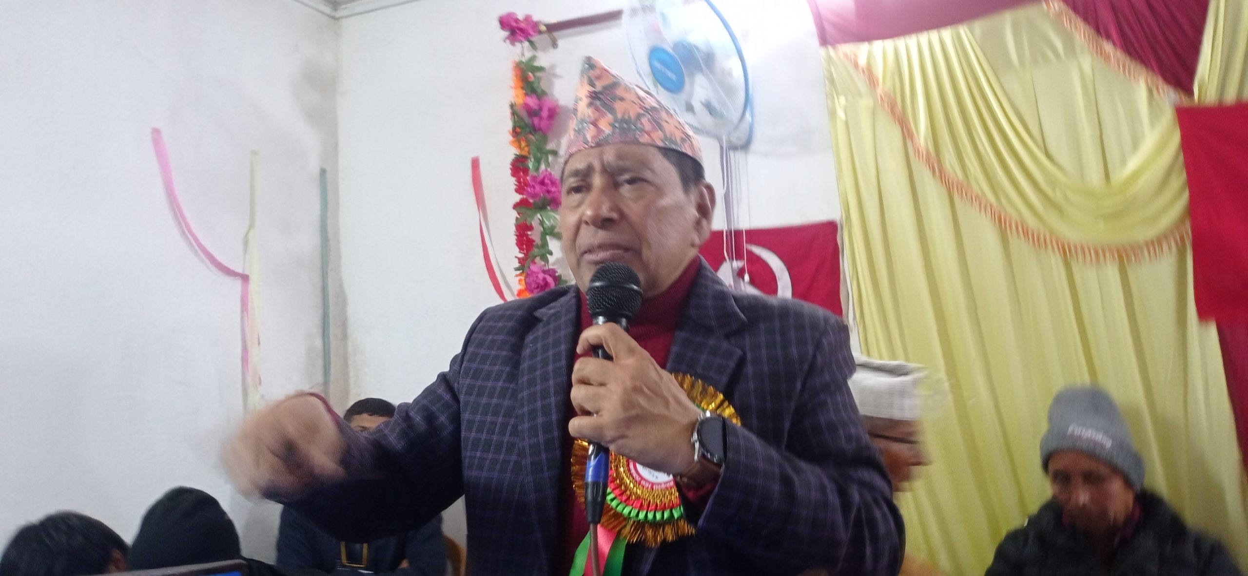 सत्तामा जाने भनेको जनताको काम गर्नको लागि जाने हो- वरिष्ठ उपाध्यक्ष श्रेष्ठ