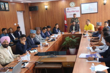 साउन महिनाभित्रै वीरगञ्जमा खानेपानी आयोजनाहरूको टेण्डर आह्वान हुन्छ : मन्त्री यादव