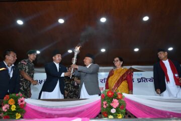 खेलाडी उत्पादनको प्रमुख र प्रारम्भिक जग भनेकै गाउँ र विद्यालय हुन : राष्ट्रपति पौडेल
