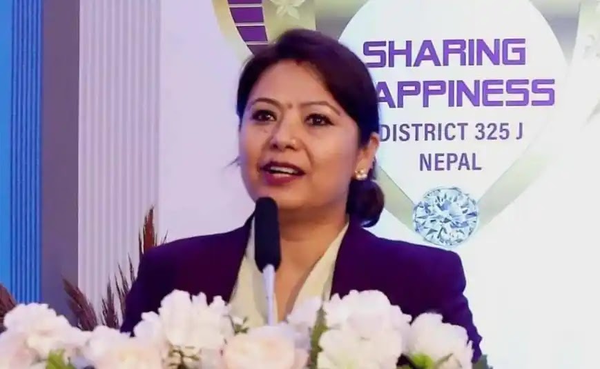 लायन्स इन्टरनेसनल मल्टिपलको इतिहासमा पहिलोपटक महिला नेतृत्व