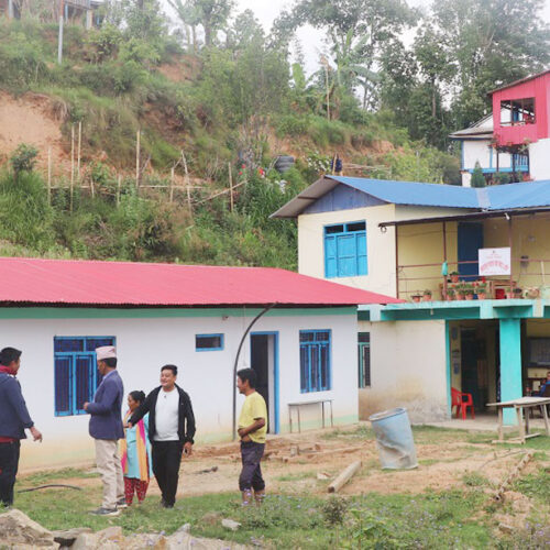 भोजपुरको टेम्केमैयुङमा २५ लाखको प्रसूति भवन निर्माण, स्थानीयलाई राहत