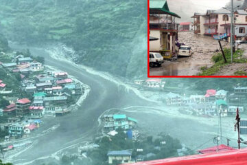 उत्तराखण्डको उत्तरकाशीमा भीषण वर्षापछि बाढी: ४ जनाको ज्यान गयो, ५० बेपत्ता